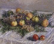 Claude Monet Still life with Pears and Grapes USA oil painting artist